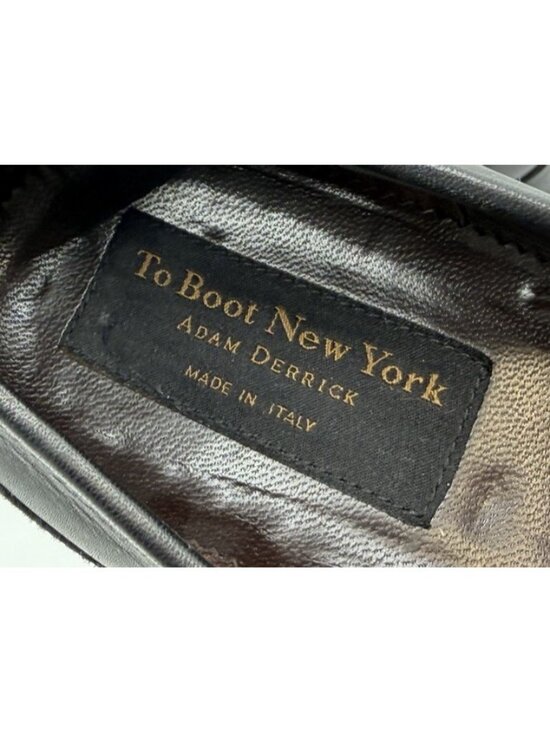 To Boot New York “Adam Derrick” Penny Loafers – Black Leather – Men’s Size 10.5 main image 12